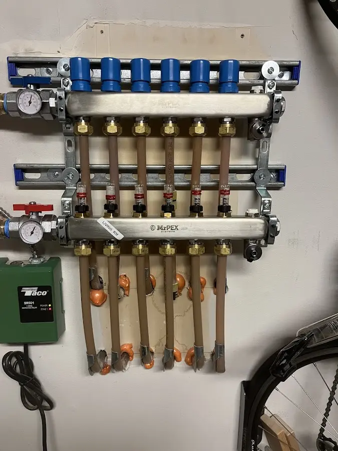 Plumber performing Leak Detection at a residential property in Buena Vista